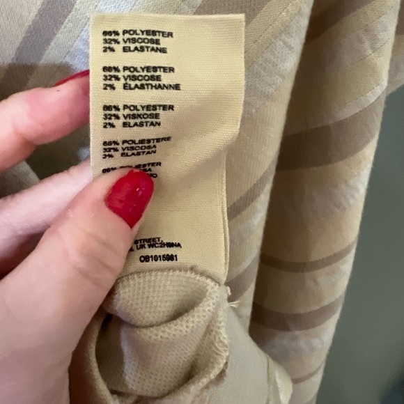 NWOT Free People Sidelines Tank Top Shirt Ivory Combo Racerback L Large - Picture 5 of 6